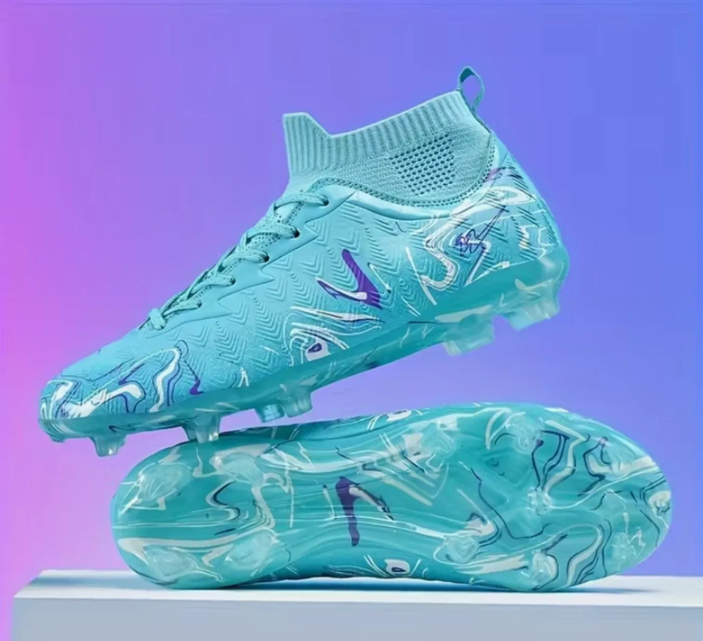 Light Blue Soccer Cleats - Fooball boots