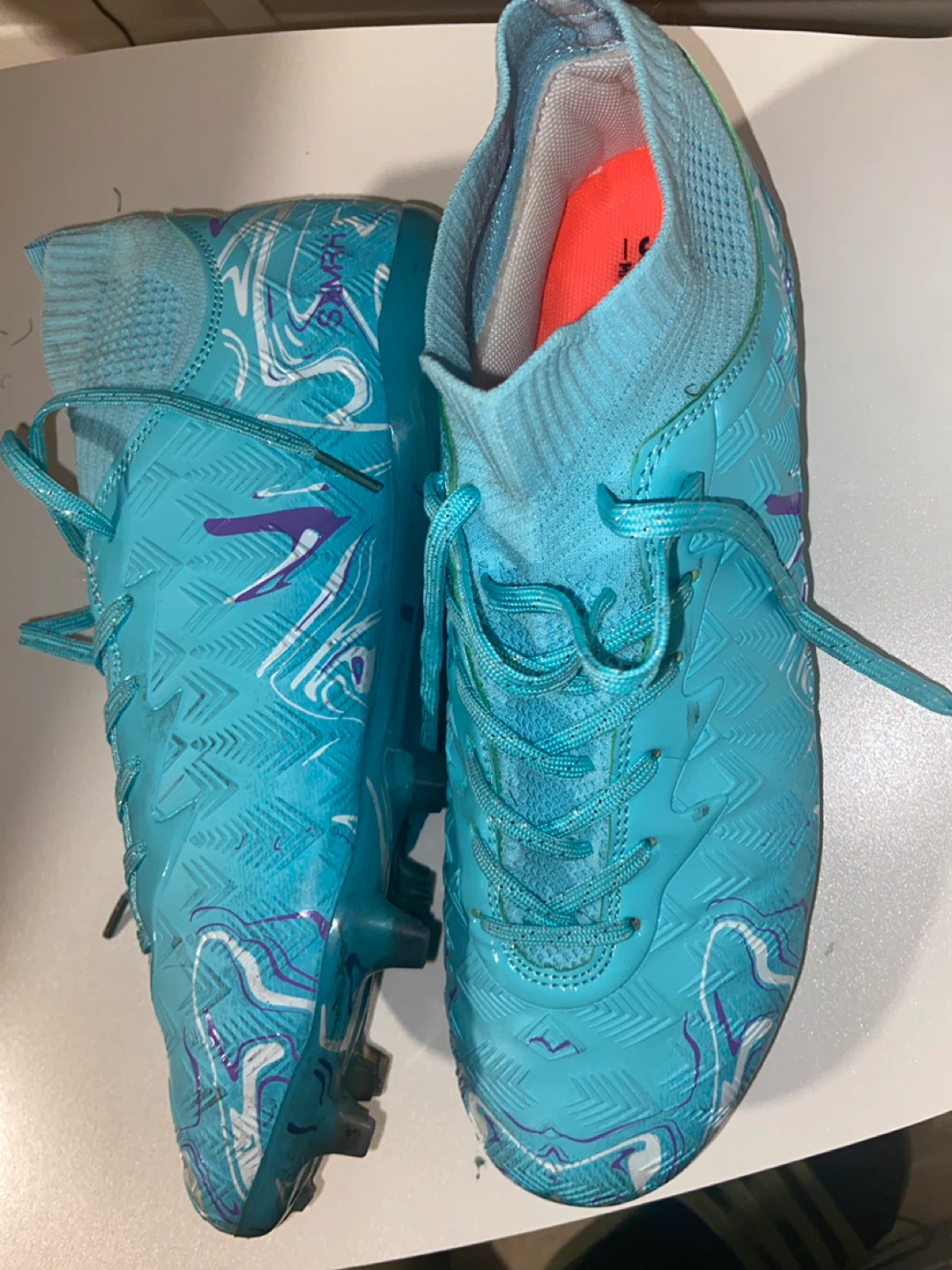 Light Blue Soccer Cleats - Fooball boots - photo 2