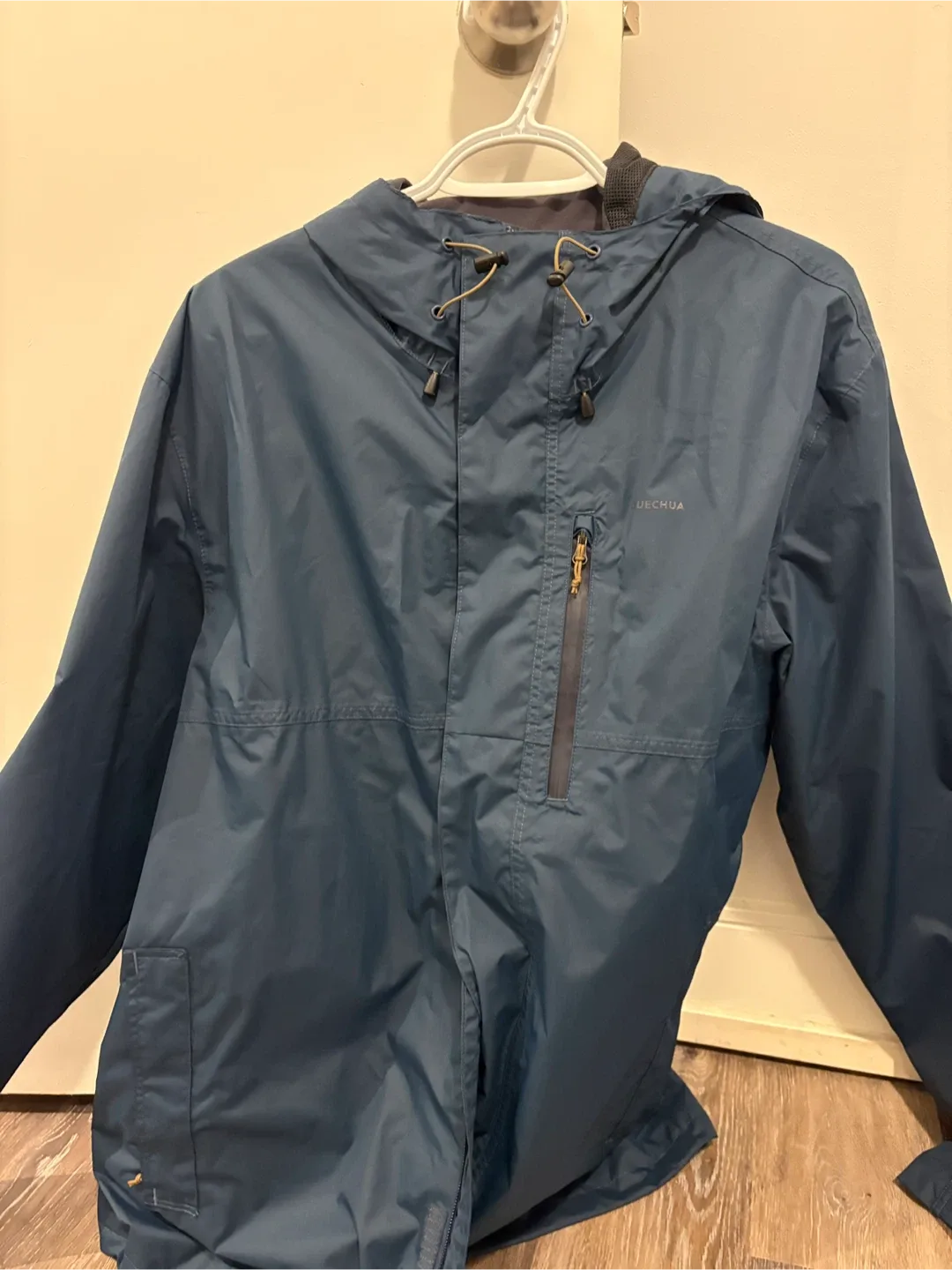 Decathlon Quechua XL Blue Rain Jacket thumbnail