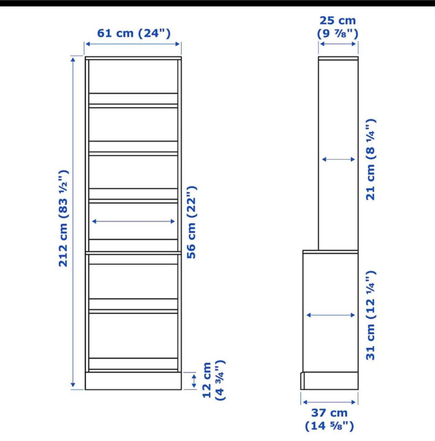White Shelf Unit (HAVSTA) - photo 2