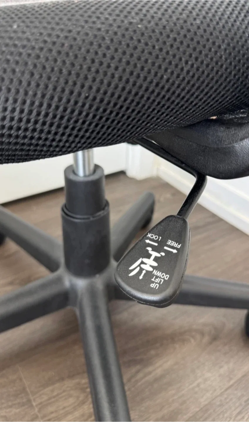 🥕 Black Mesh Office Chair image indicator(4)