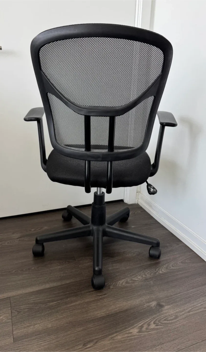 🥕 Black Mesh Office Chair image indicator(2)