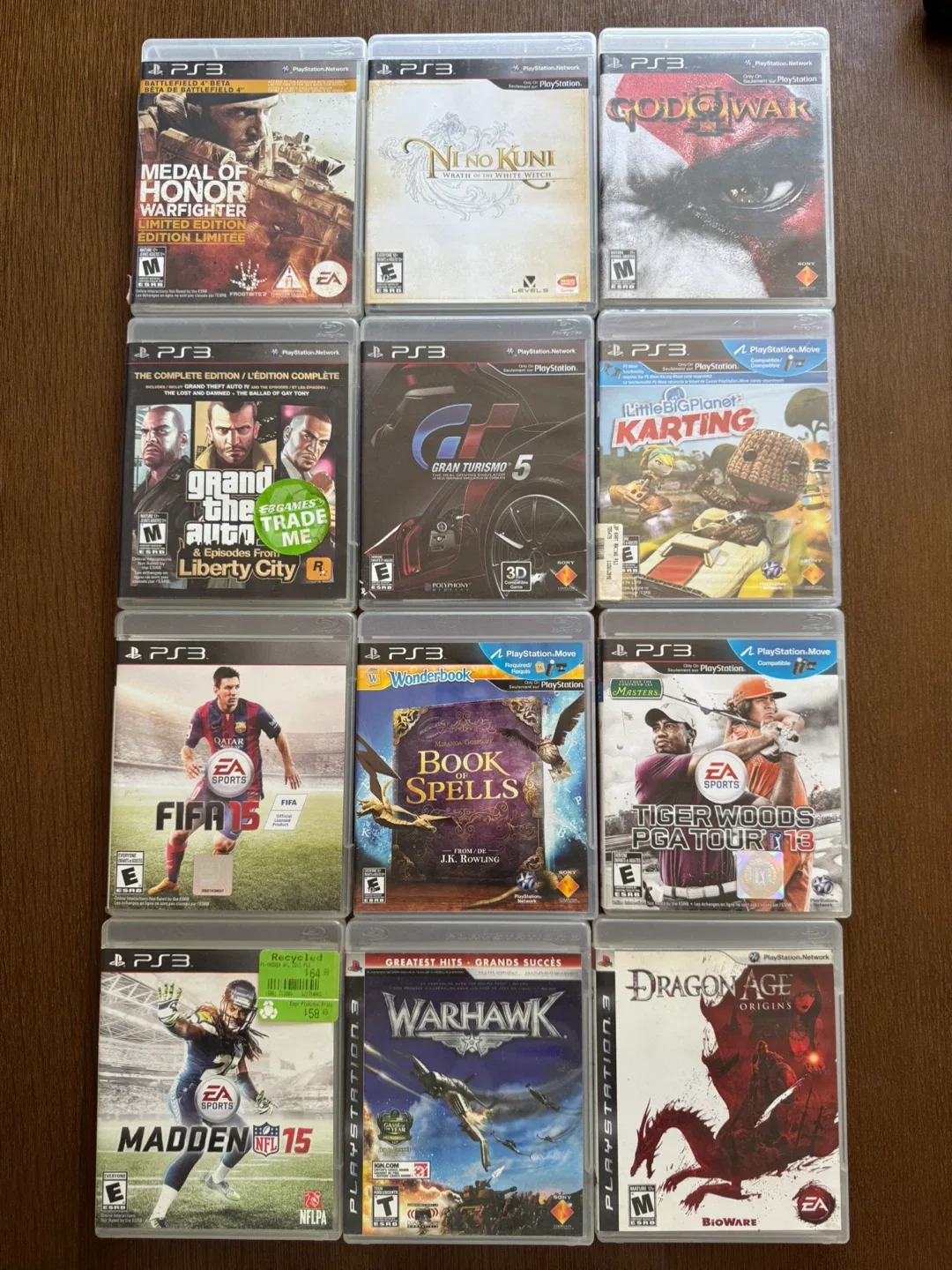 PS3 Games Lot - Dragon Age, FIFA, God of War + More! thumbnail