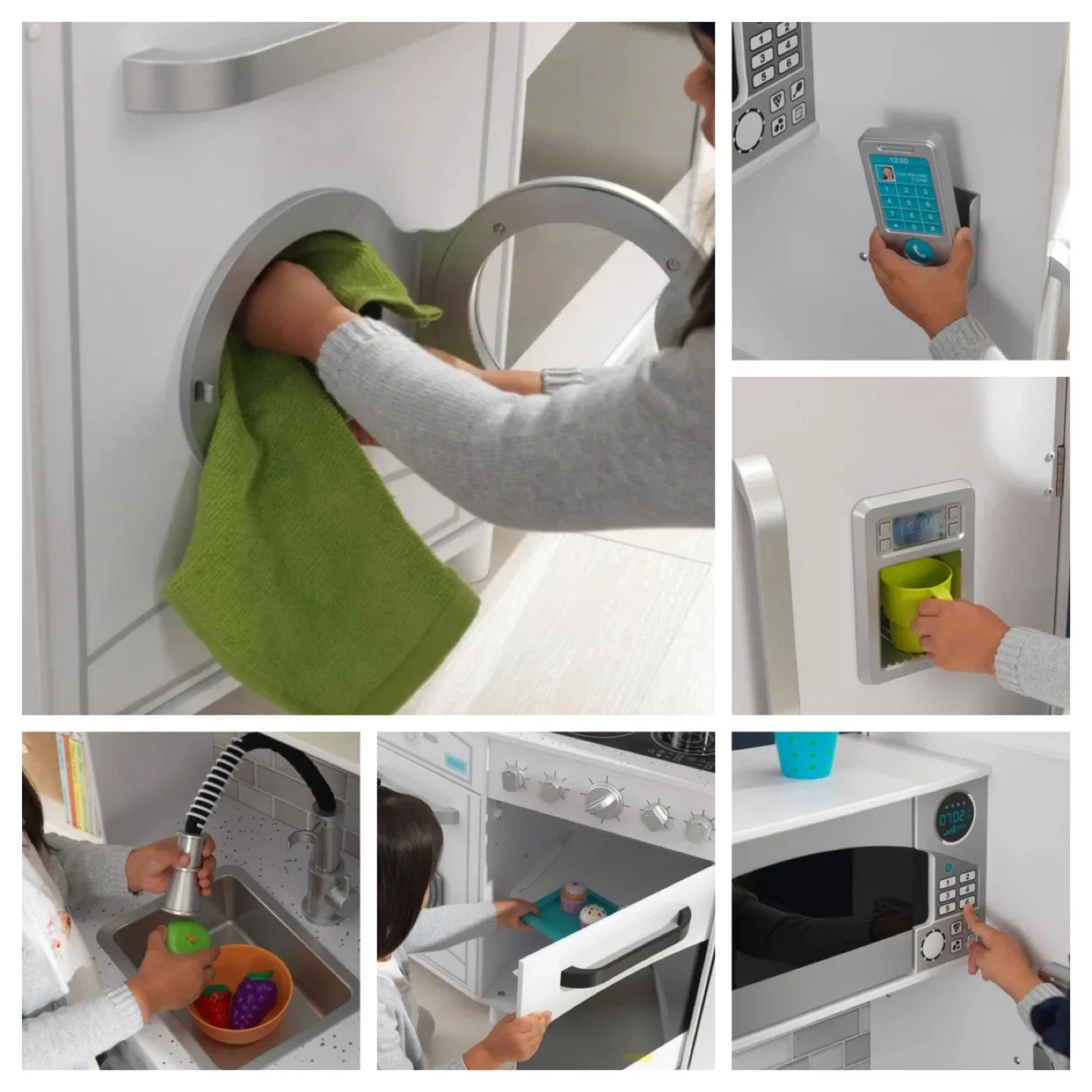 KidKraft Grand Gourmet Corner Kitchen Playset image indicator(10)