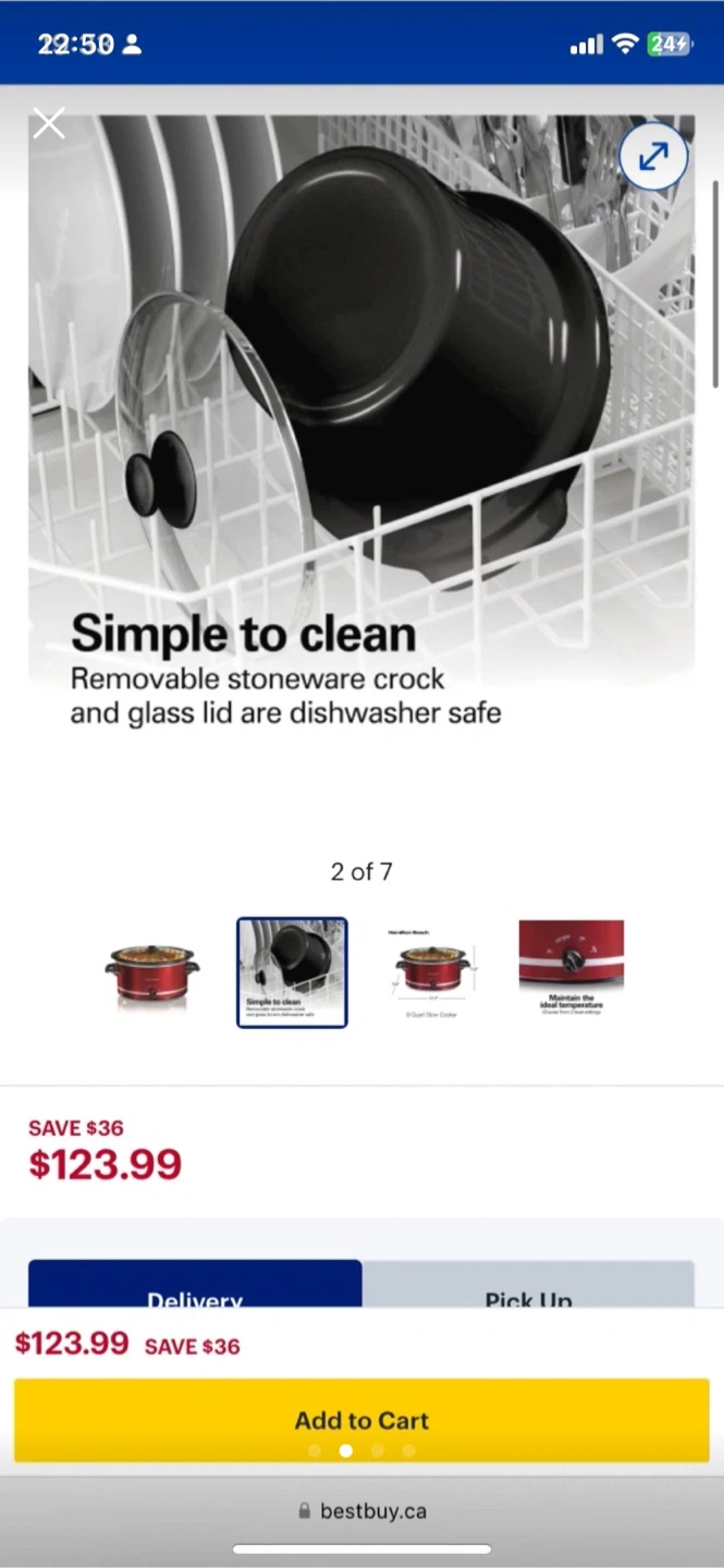 Hamilton Beach 8 Quart Slow Cooker - photo 4