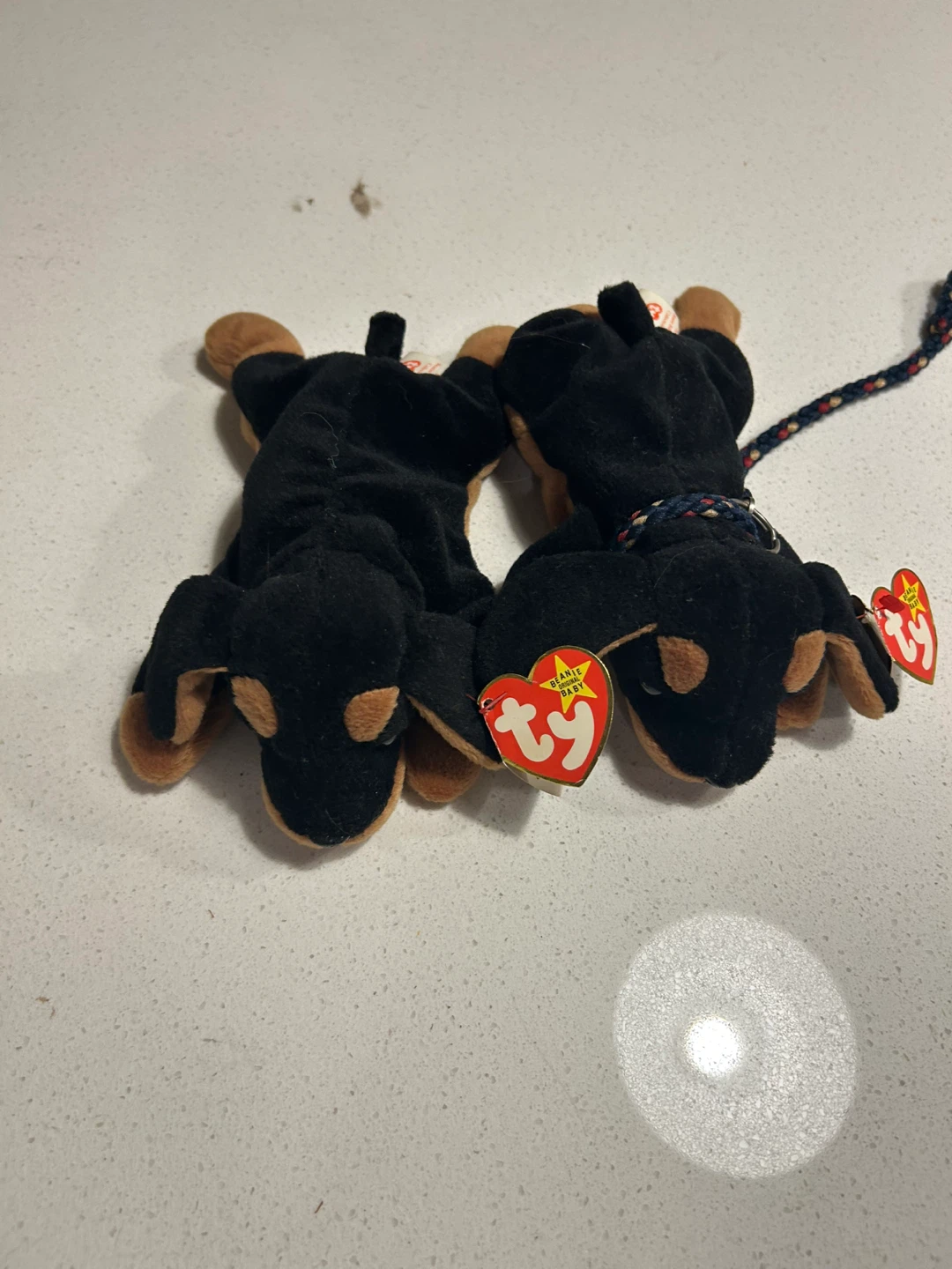 Ty Beanie Babies Collection Doby Dachshund