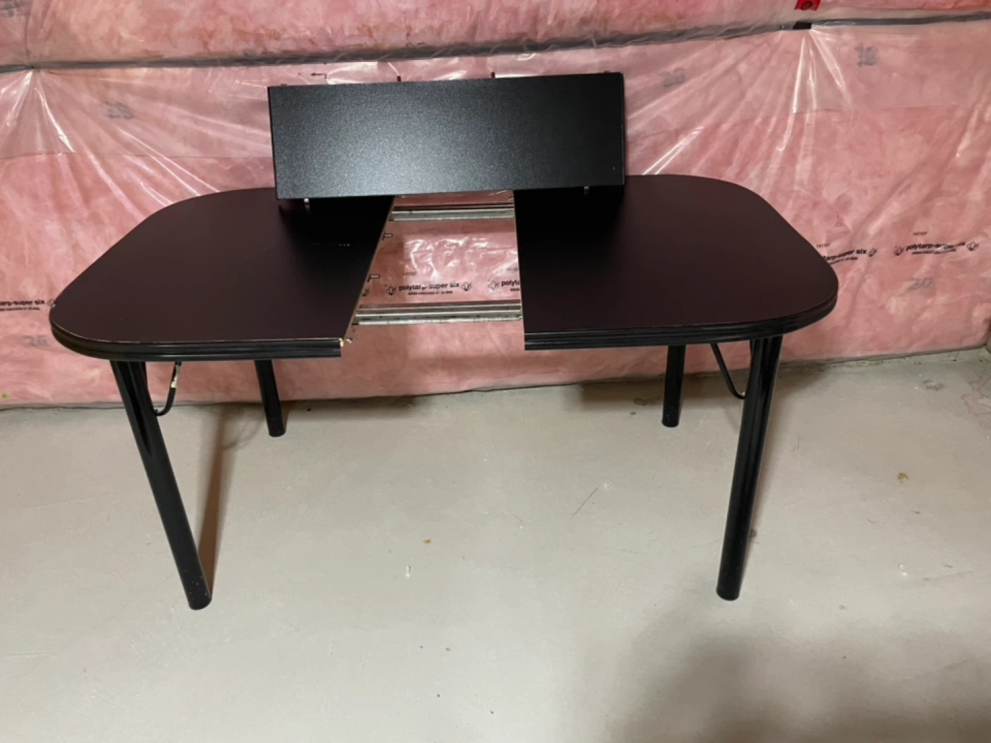 Extendable Dining Table - Black - photo 4