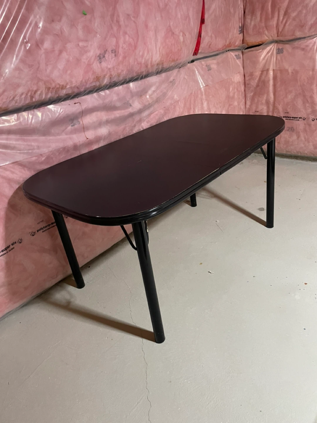 Extendable Dining Table - Black - photo 2