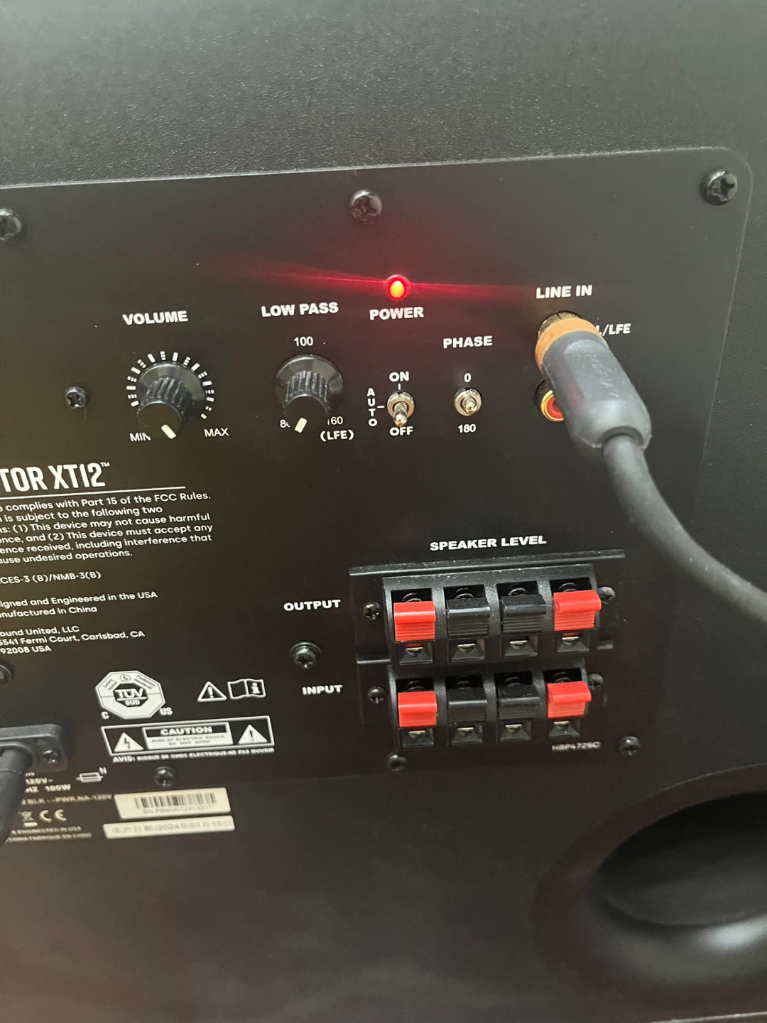 Polk Audio Monitor XT12 Subwoofer - photo 4
