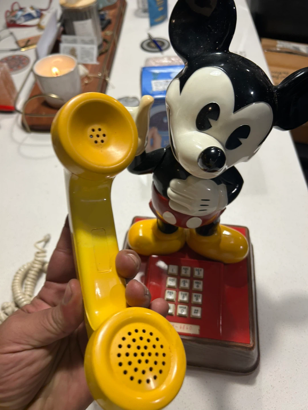 Vintage 1976 Mickey Mouse Phone - photo 3