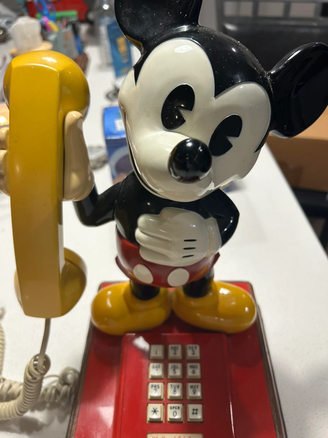 Vintage 1976 Mickey Mouse Phone - photo 2