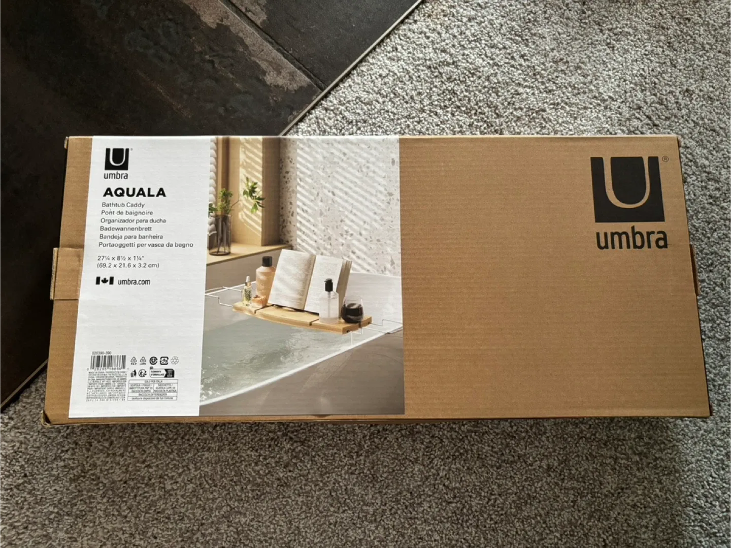 Umbra Aquala Bathtub Caddy - New in Box! thumbnail