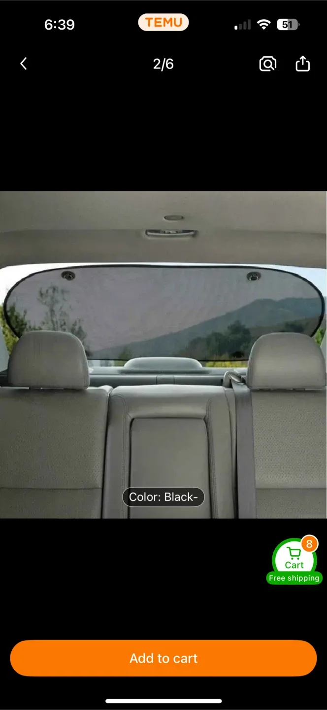 Auto Rear Sun Shade UV Protection image indicator(5)