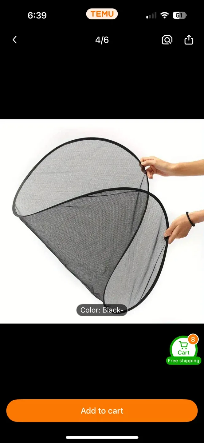 Auto Rear Sun Shade UV Protection image indicator(4)