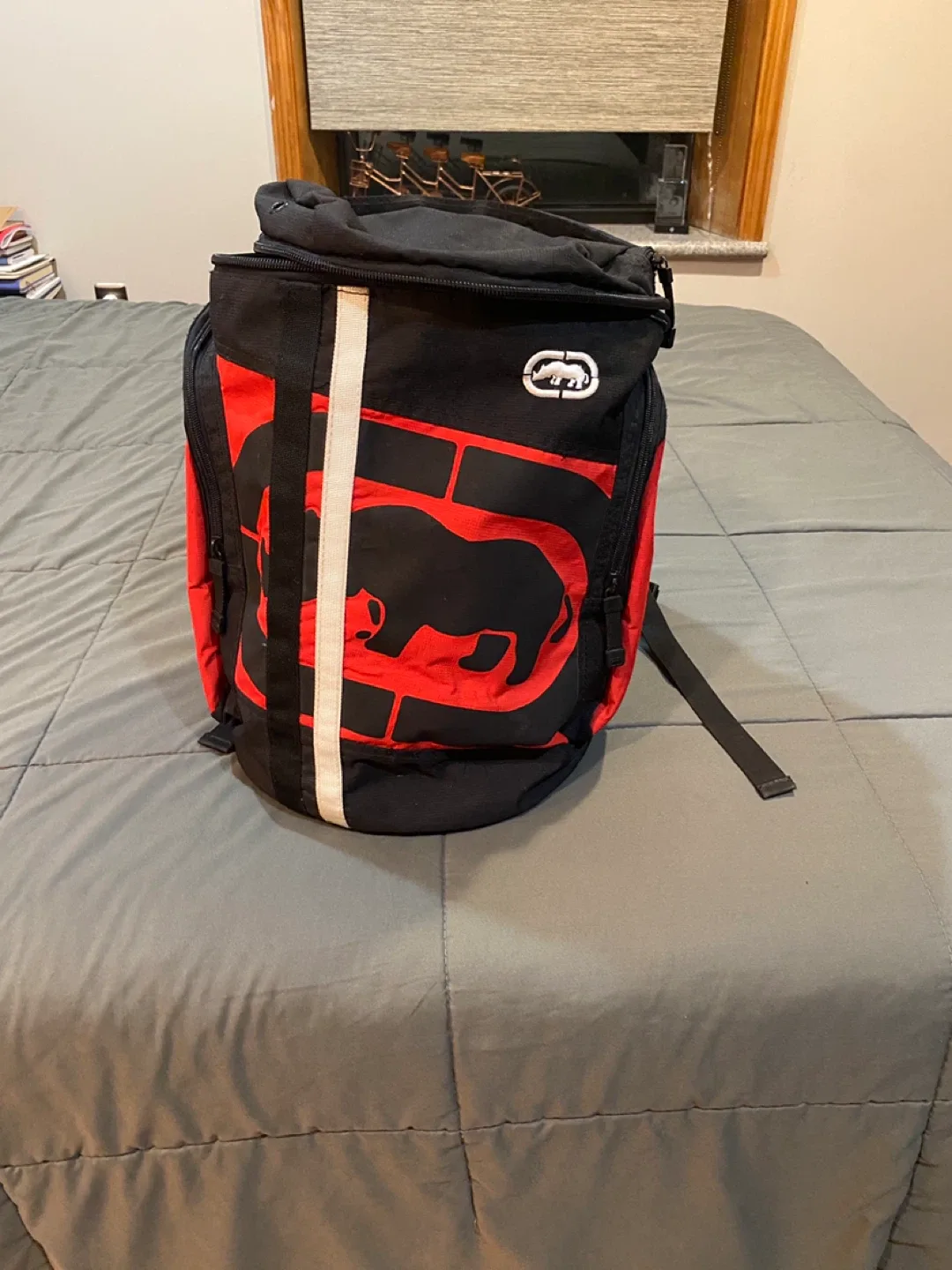 Ecko Unltd. Black & Red Backpack thumbnail