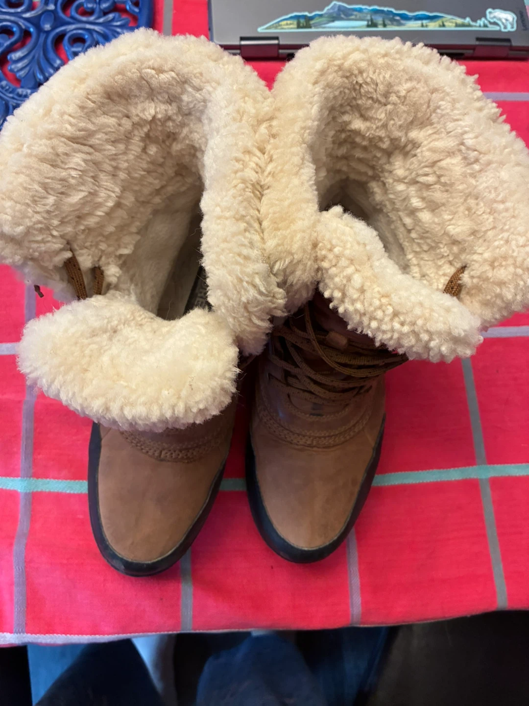 Sorrel winter boots women size 8.5 - photo 2
