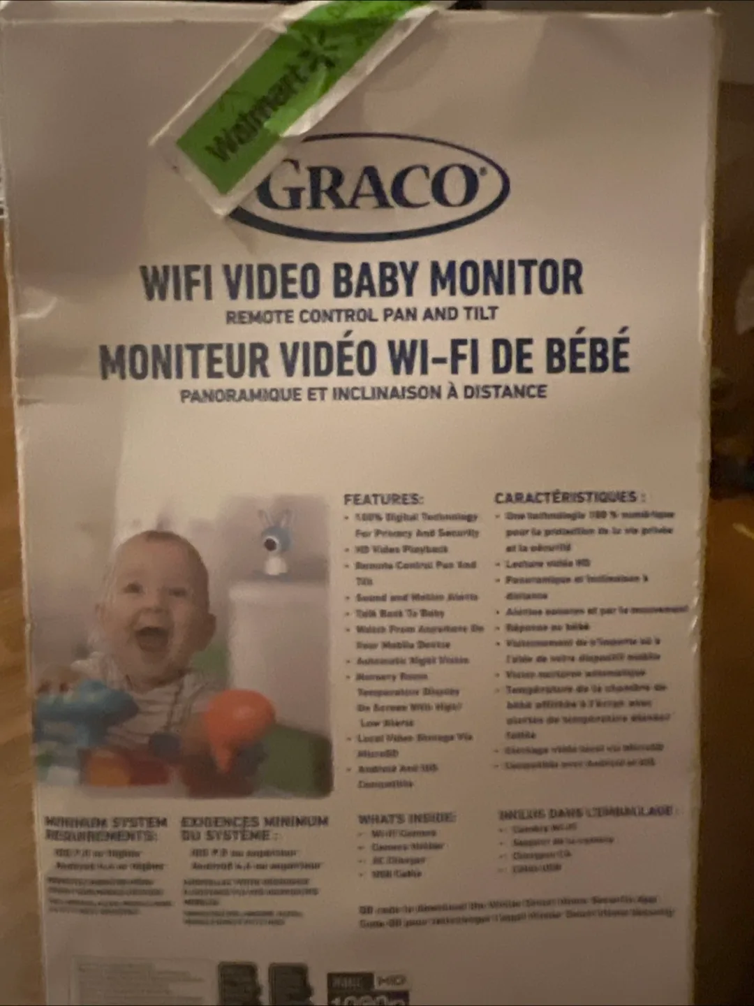 Graco WiFi Video Baby Monitor - New in Box image indicator(2)