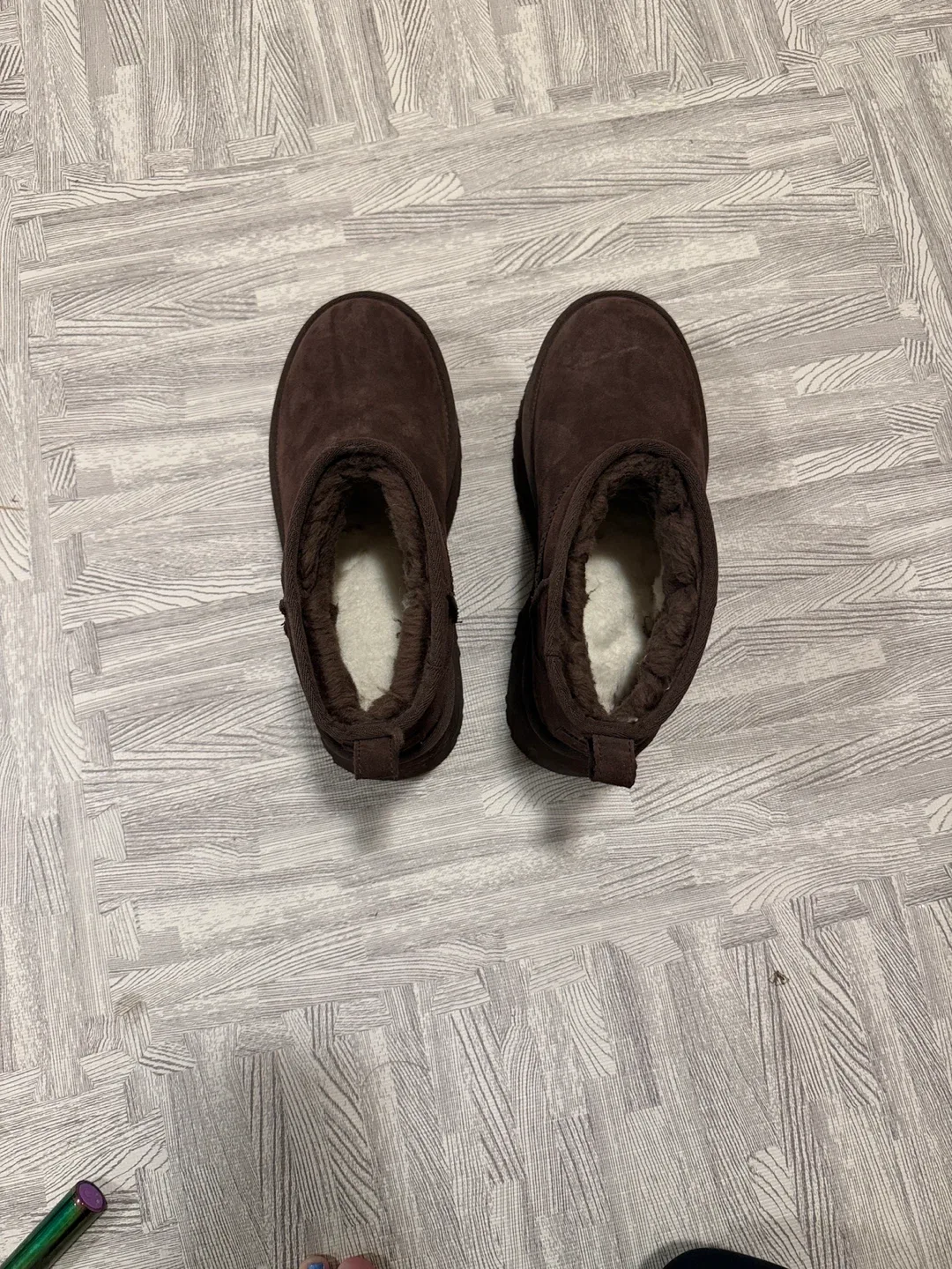 UGG Brown Suede Boots BRAND NEW size 10 image indicator(4)