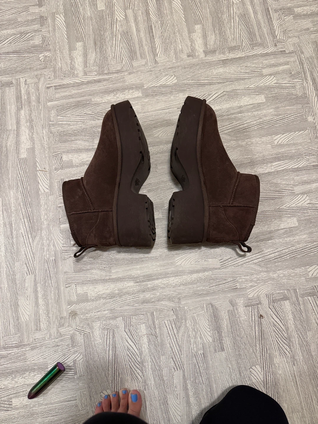 UGG Brown Suede Boots BRAND NEW size 10 - photo 5