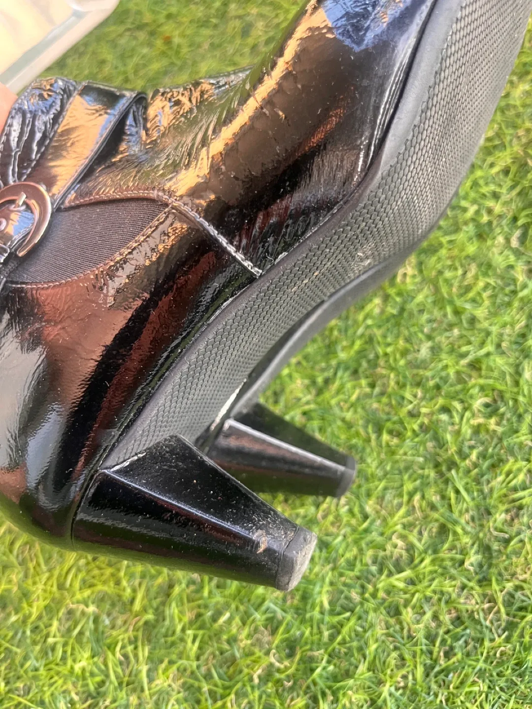 Robert Carpucci Black Patent Leather Ankle Boots image indicator(5)