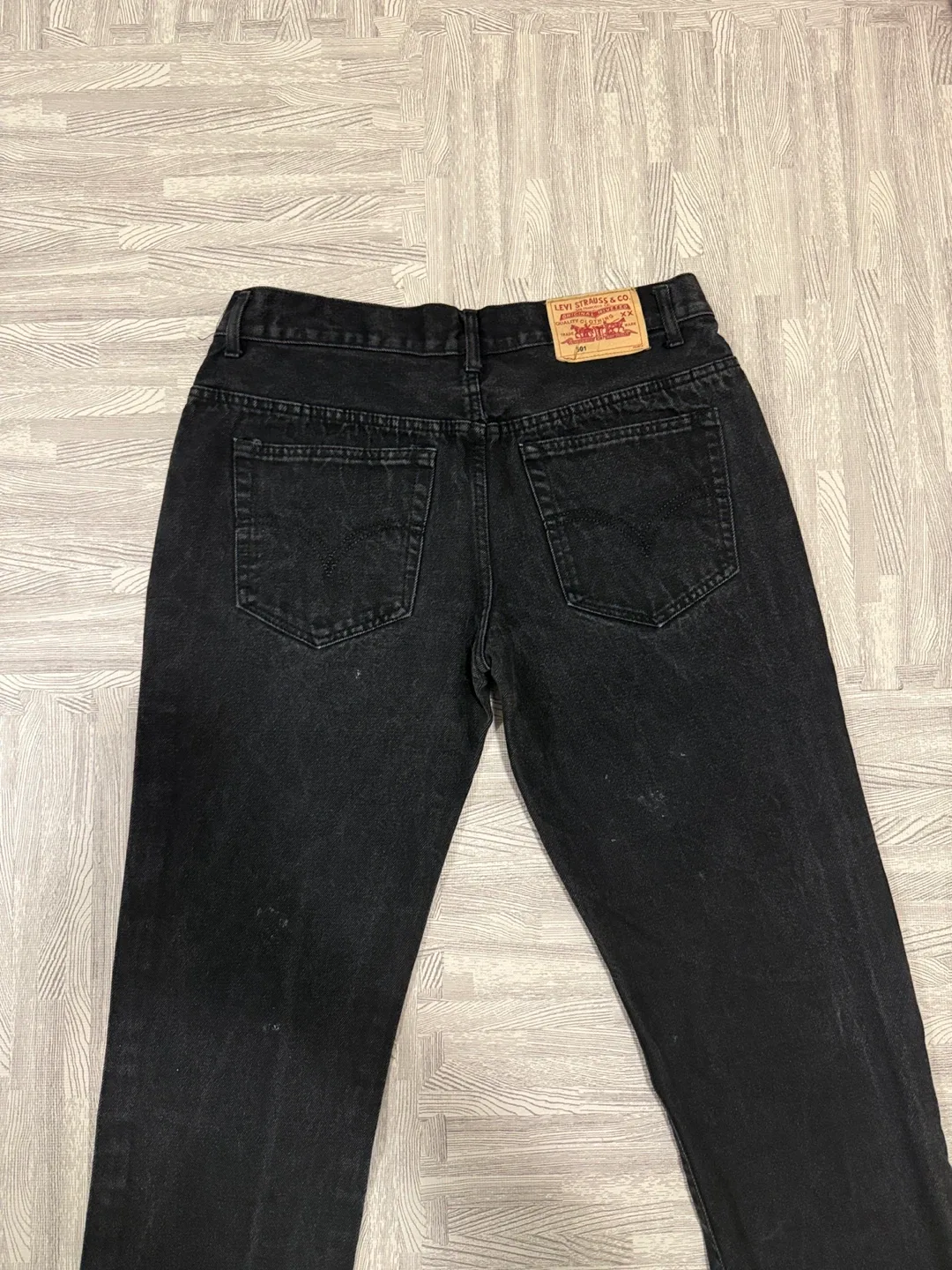 Levi's 501 Black Jeans vintage thumbnail