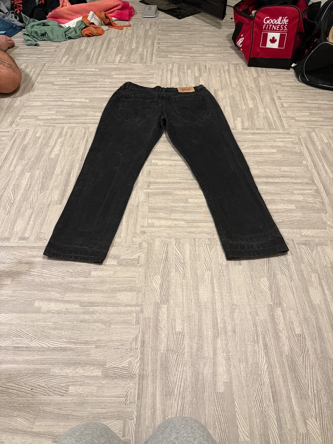 Levi's 501 Black Jeans vintage image indicator(3)