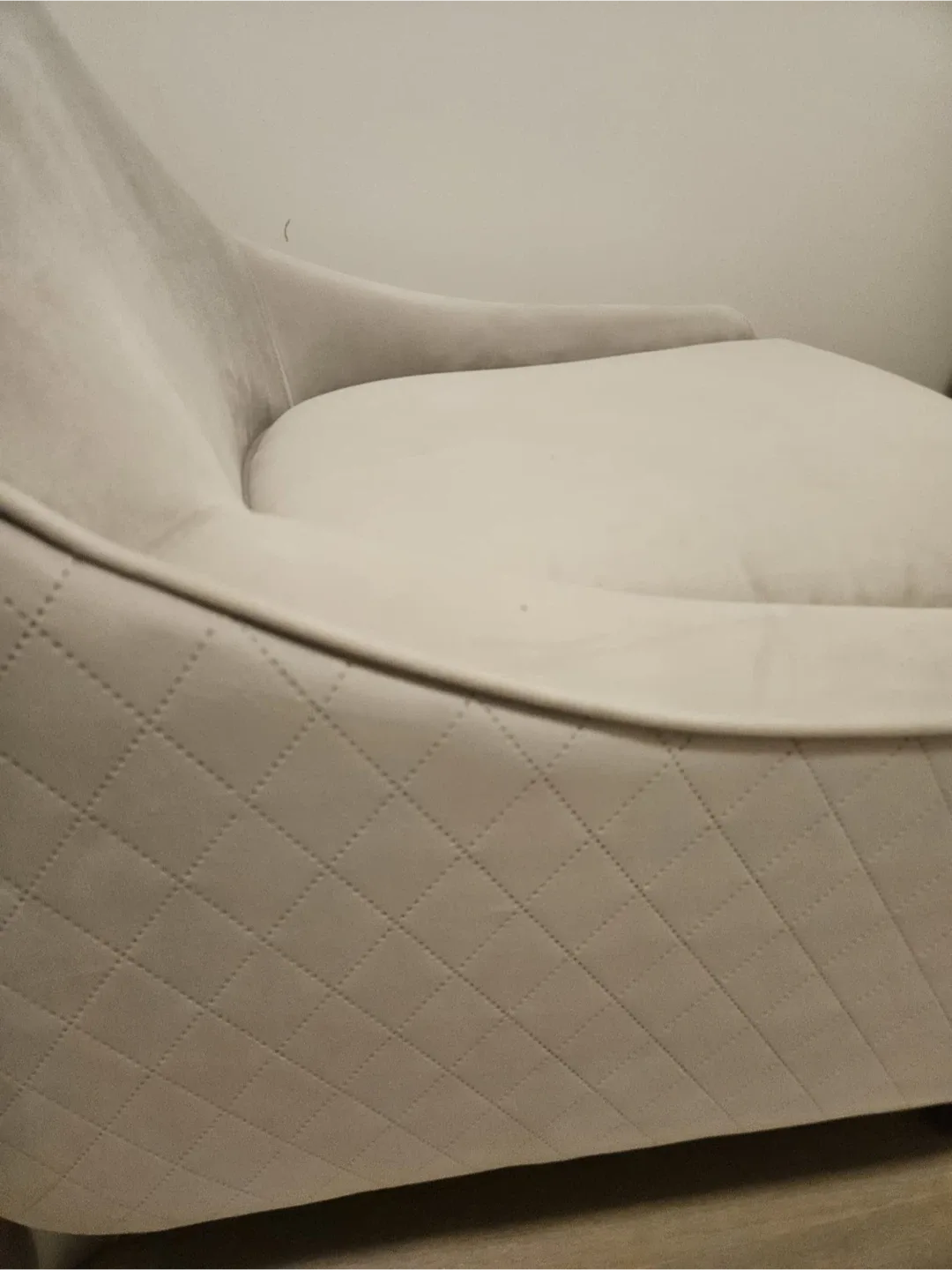 Set of 2 Accent Chairs - Light Grey image indicator(3)