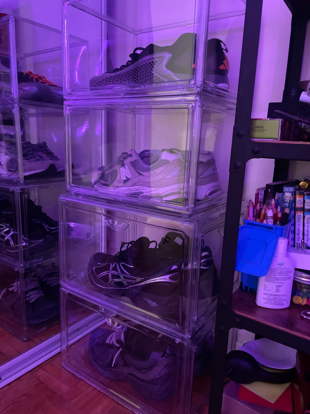 AG BOX Premium Stackable Shoe Box - 1 Boxes - photo 3