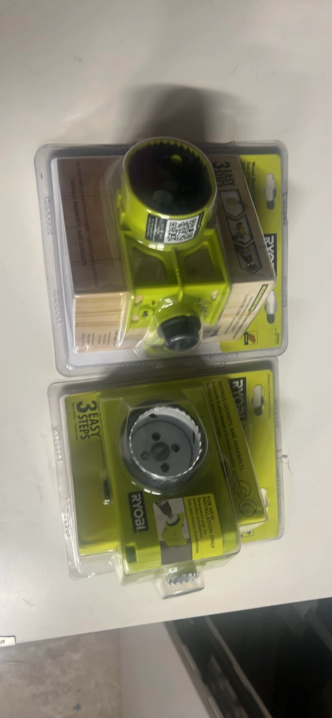 New Ryobi Wood Door Lock Installation Kit - photo 4