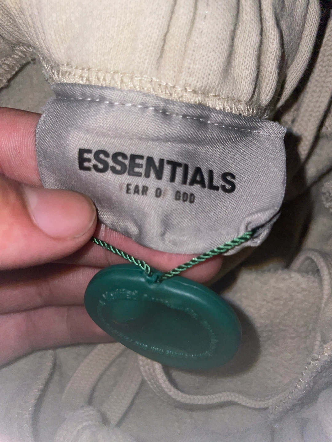 Essentials Fear of God Beige Sweatpants - photo 3