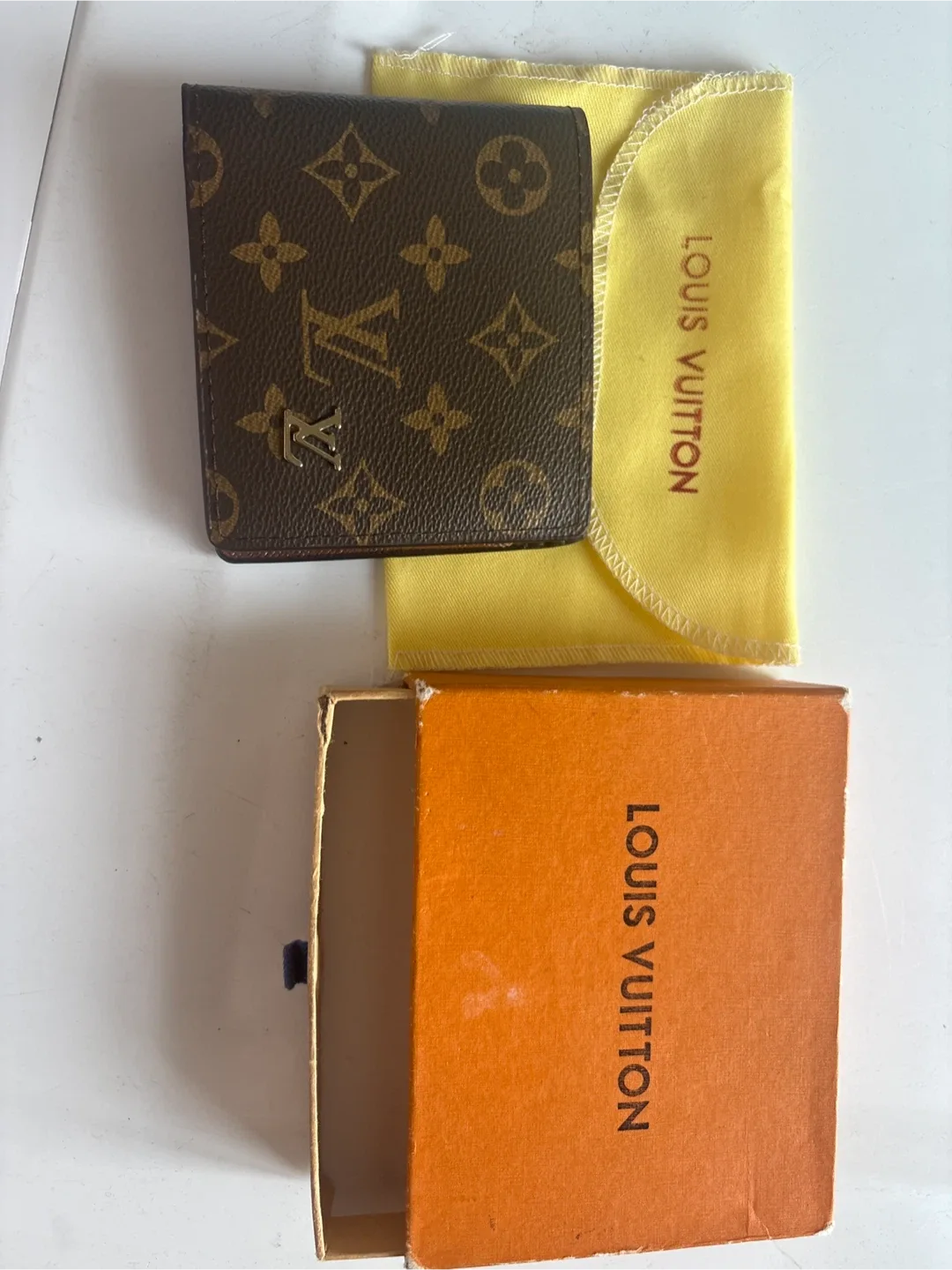 Louis Vuitton Brown Wallet with Box thumbnail