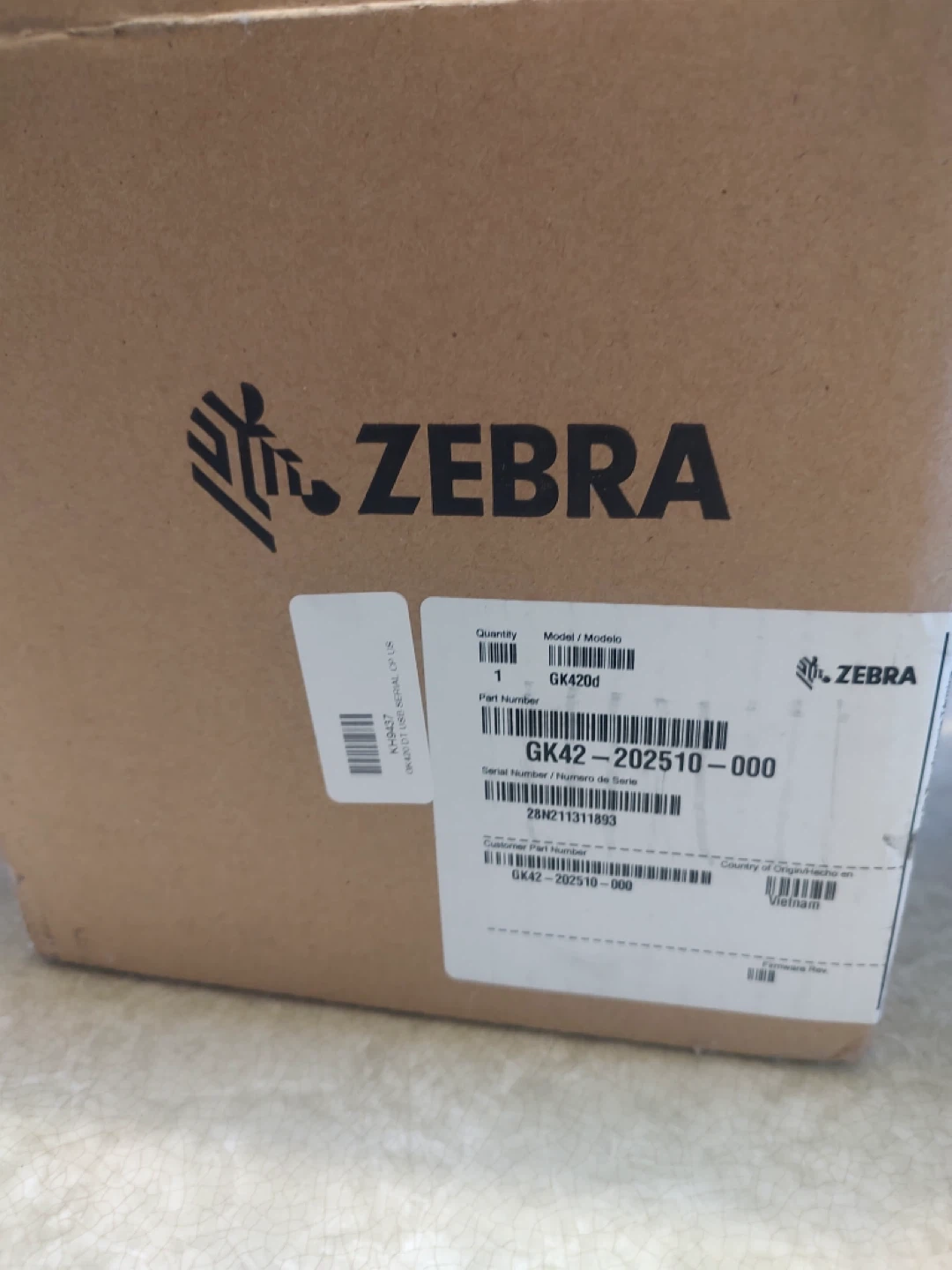 Zebra GK420d Thermal Label Printer - Like New! - photo 2