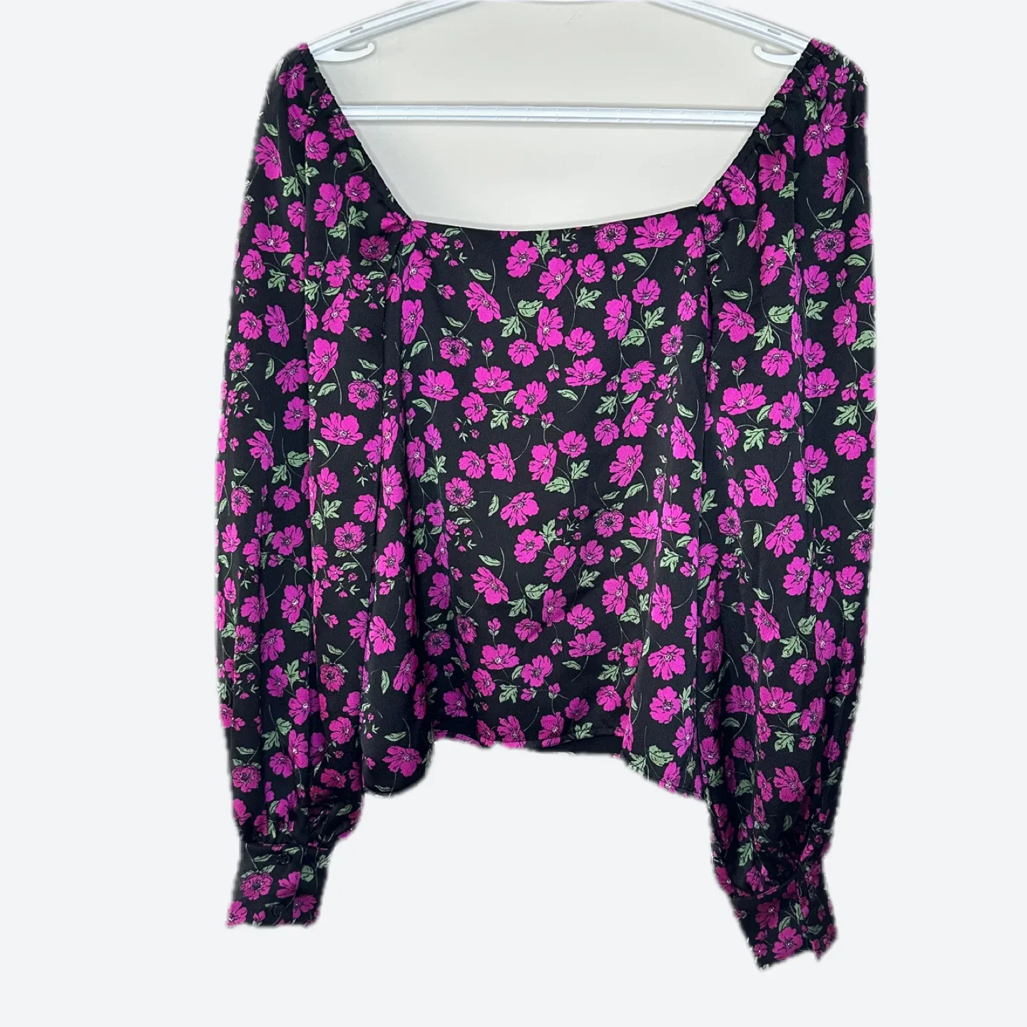 Anthropologie Leith Floral Blouse - Size L image indicator(2)
