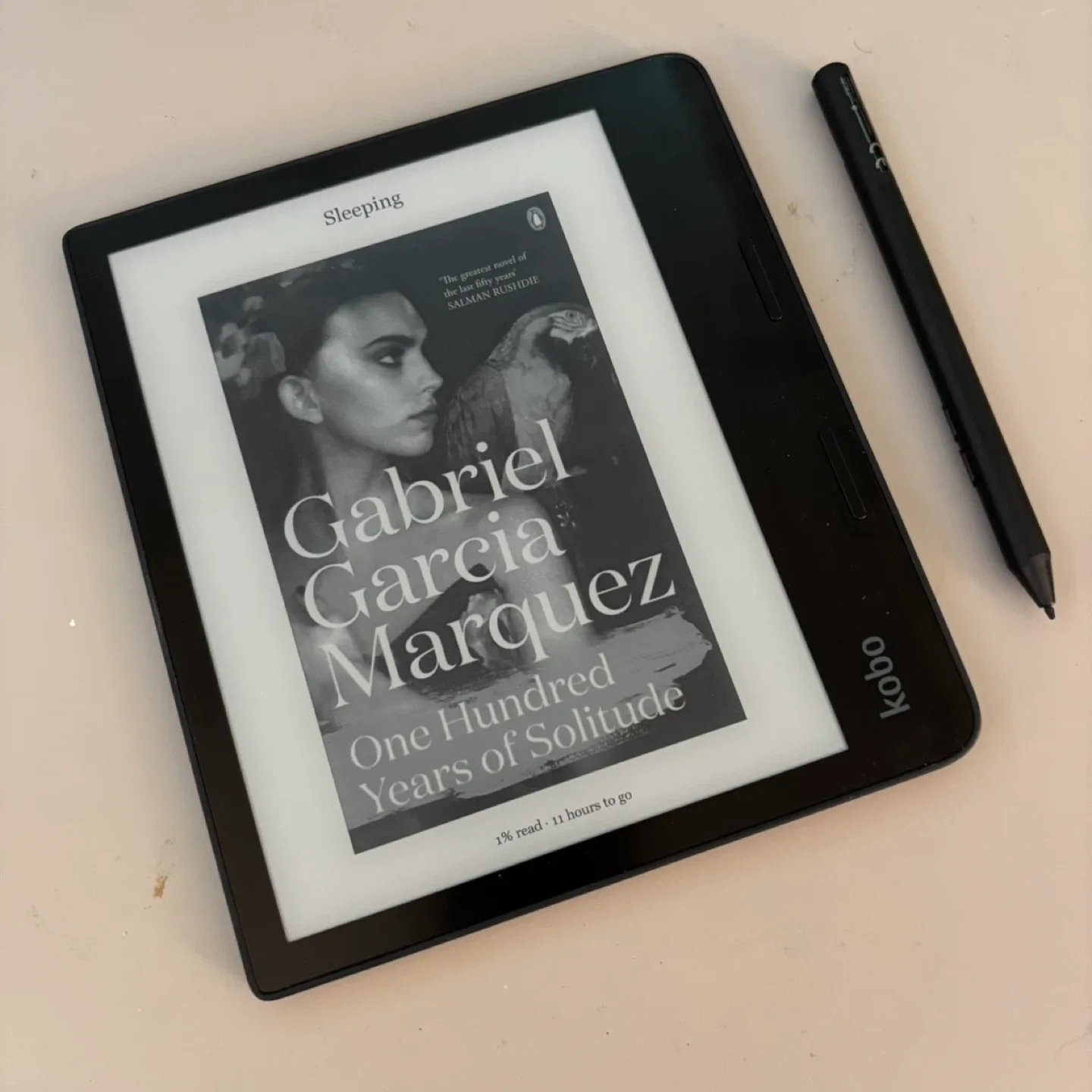 Kobo Sage e-reader with stylus thumbnail