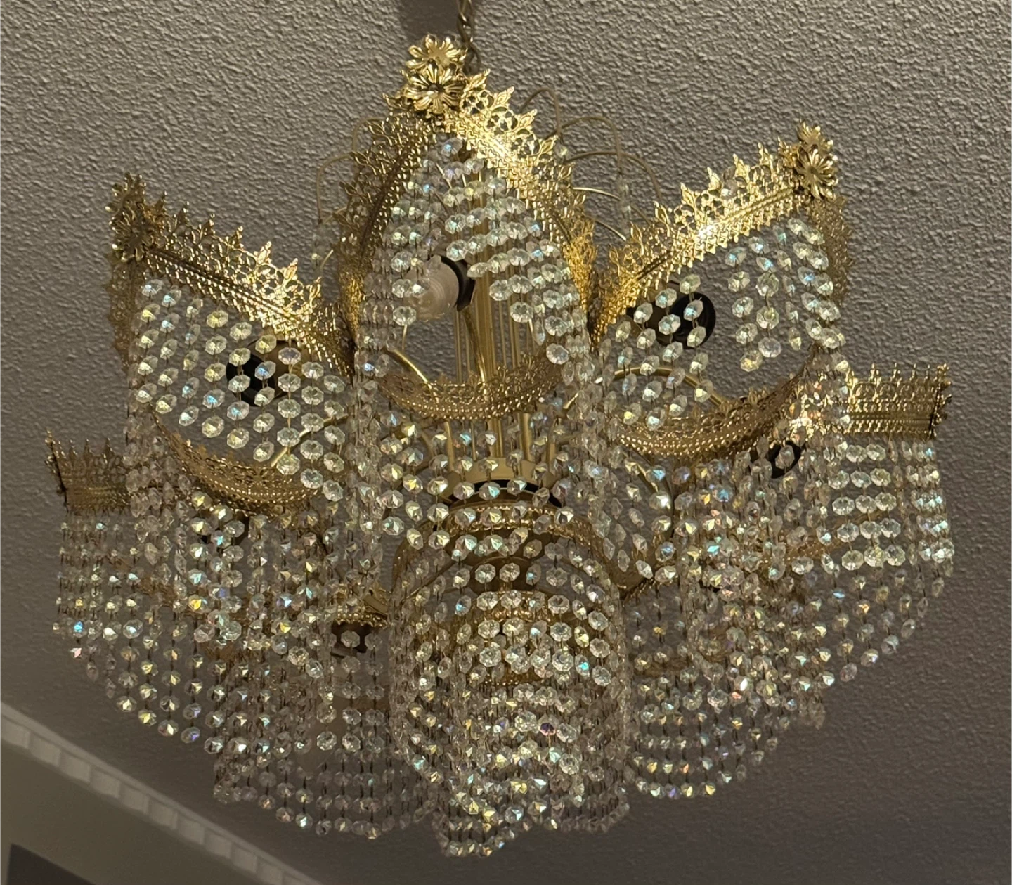 Crystal chandelier