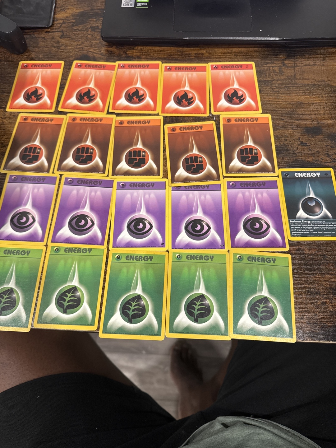Pokémon Energy Cards Lot
