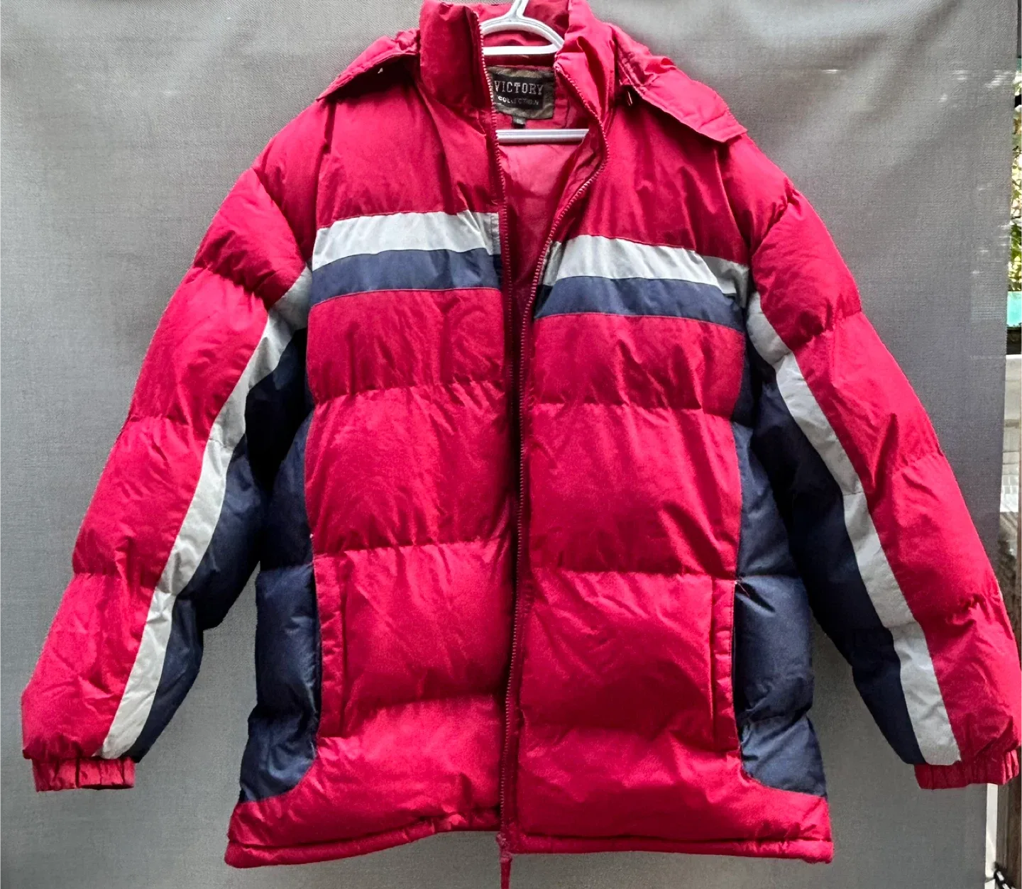 Victory Collection XXL Red Puffer Jacket thumbnail