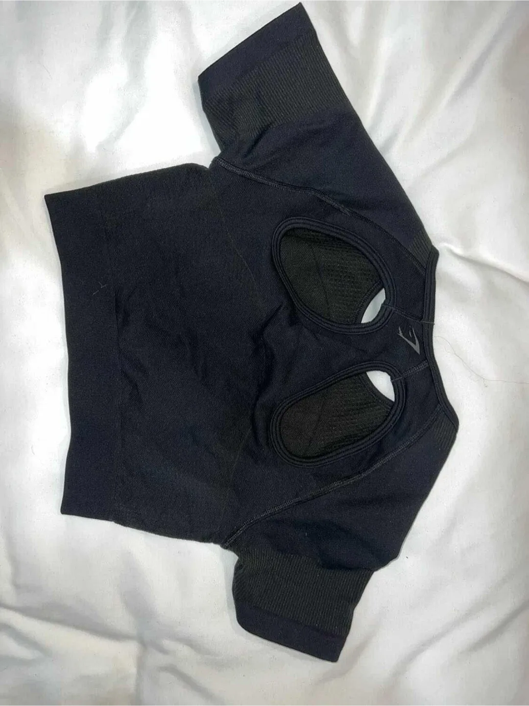 Gymshark Ultra Seamless Crop Top, Size Small image indicator(2)