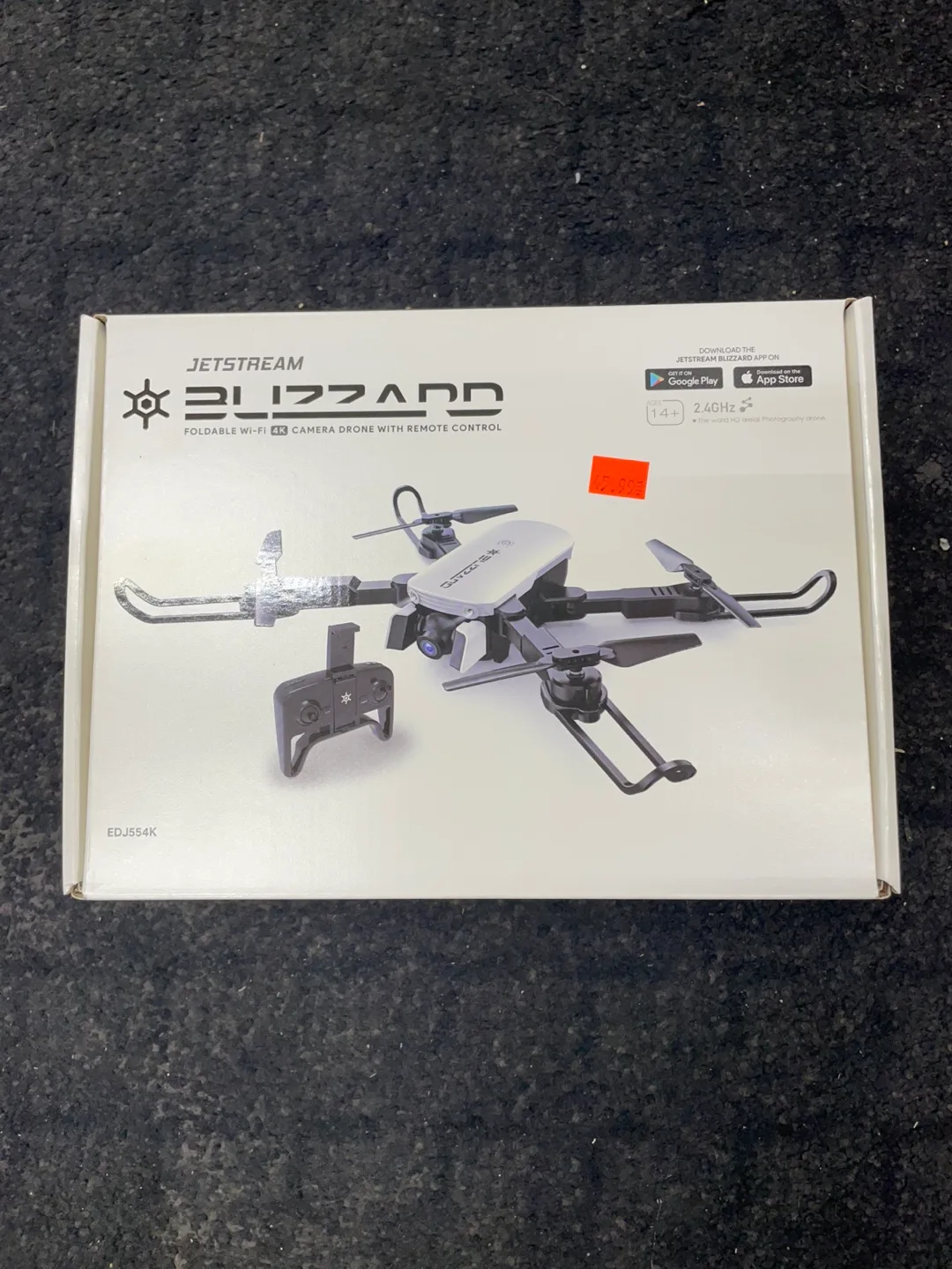 Jetstream Blizzard 4K Camera Drone - New in Box! thumbnail