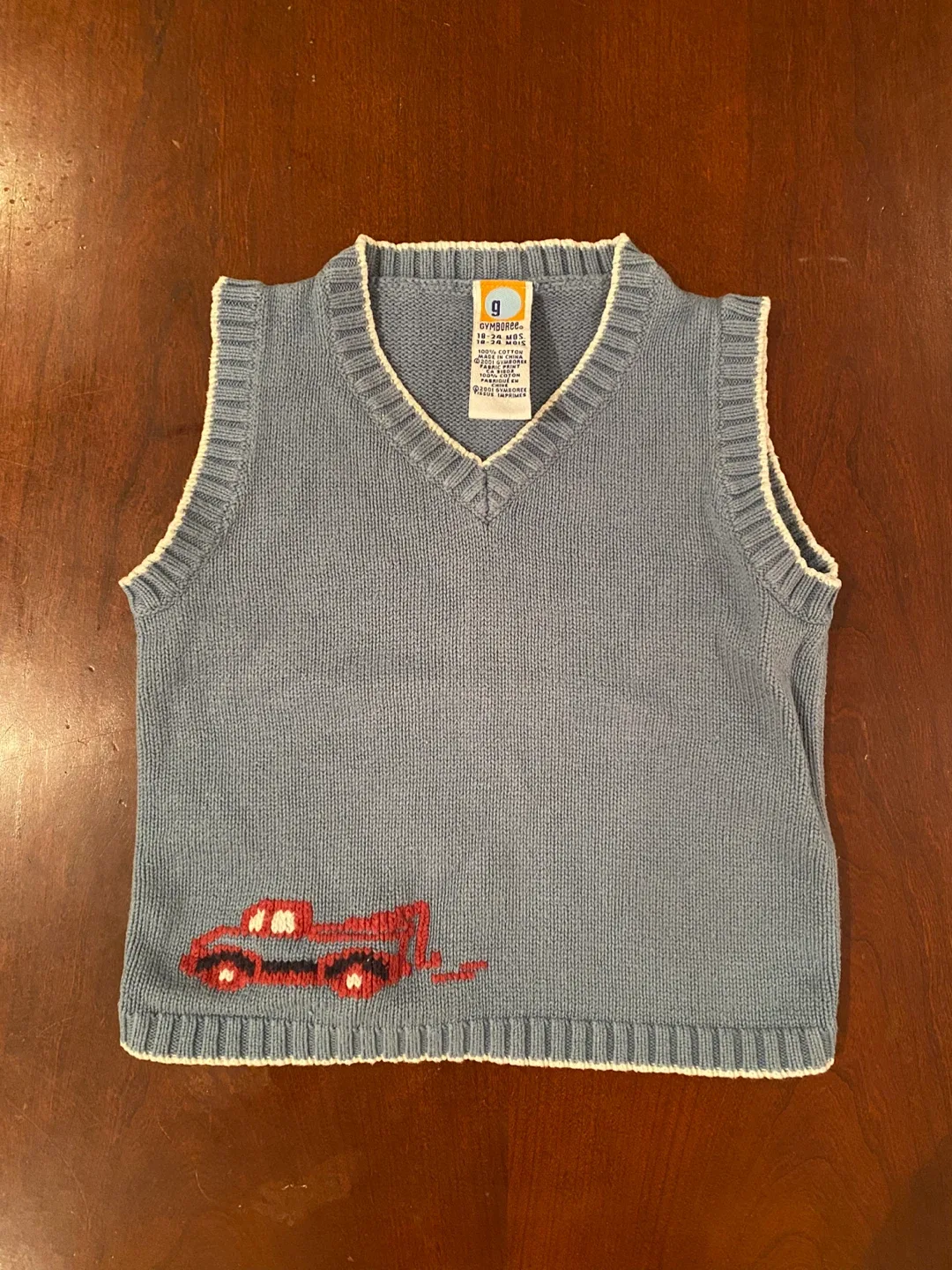 Vintage Gymboree Sweater Vest, 18-24 Months thumbnail