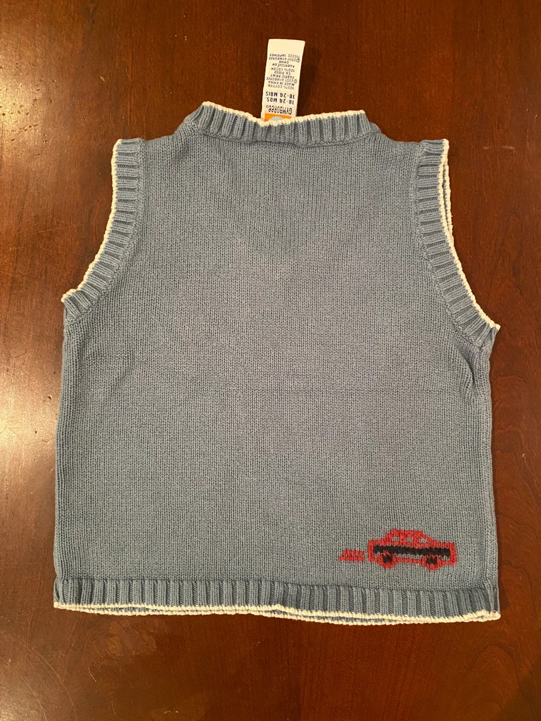 Vintage Gymboree Sweater Vest, 18-24 Months image indicator(5)