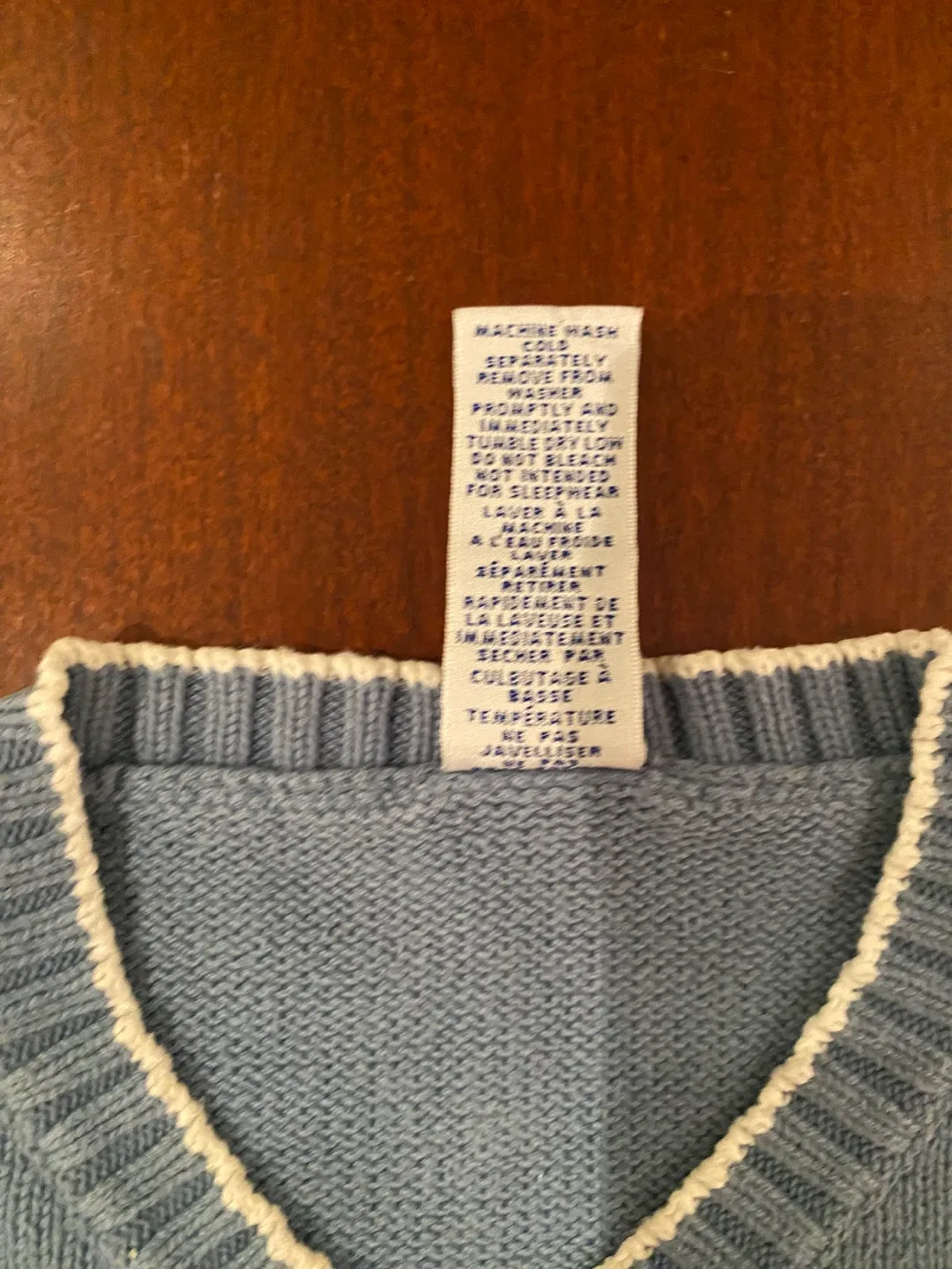 Vintage Gymboree Sweater Vest, 18-24 Months image indicator(4)