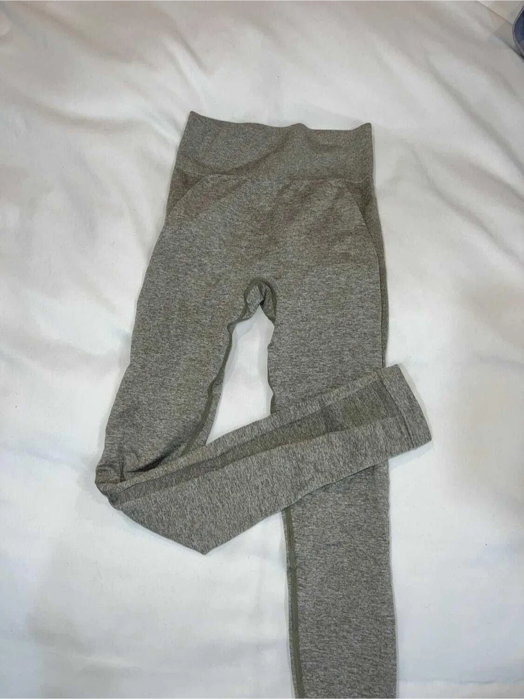 Gymshark Flex Leggings - Khaki/Sand - XS image indicator(2)