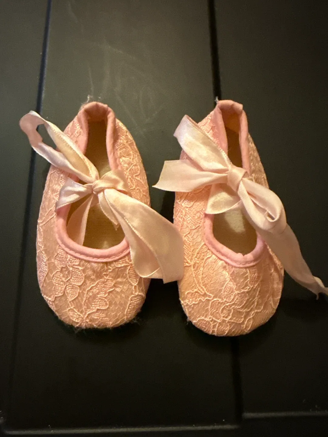 Pink Baby Ballet Shoes thumbnail
