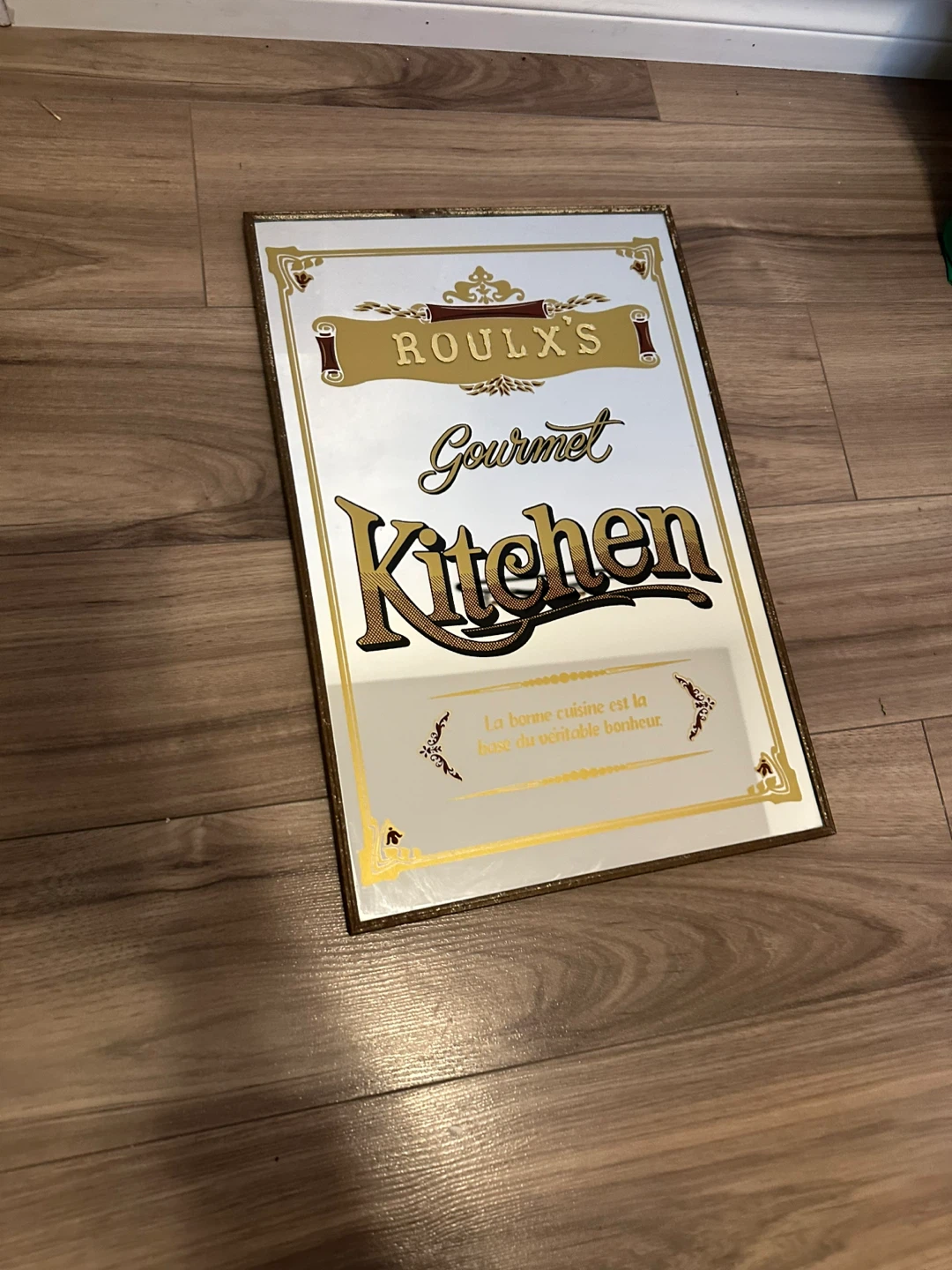 Vintage Retro Authentic Art Roulx's Gourmet Kitchen Wall Decor - photo 4
