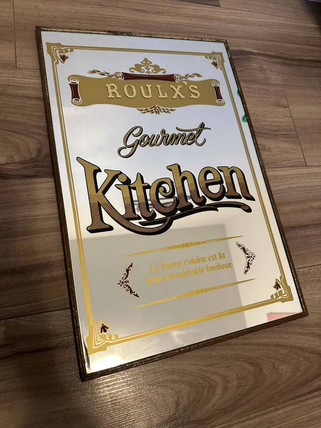 Vintage Retro Authentic Art Roulx's Gourmet Kitchen Wall Decor - photo 5