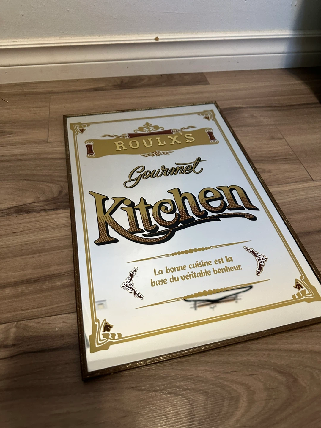 Vintage Retro Authentic Art Roulx's Gourmet Kitchen Wall Decor - photo 3