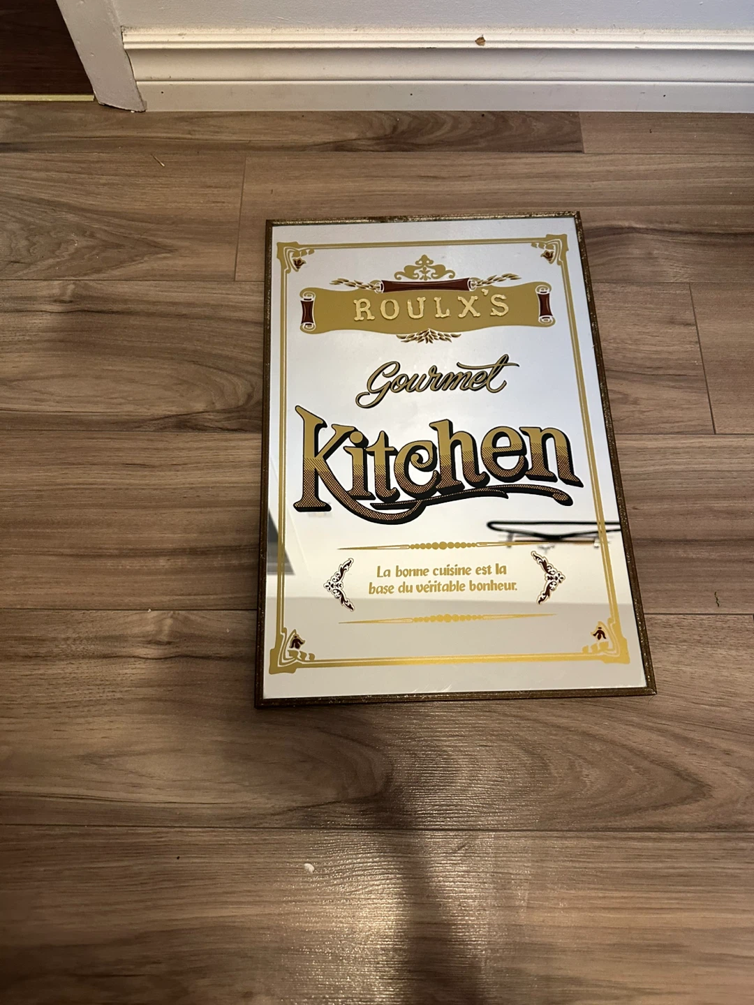 Vintage Retro Authentic Art Roulx's Gourmet Kitchen Wall Decor - photo 2