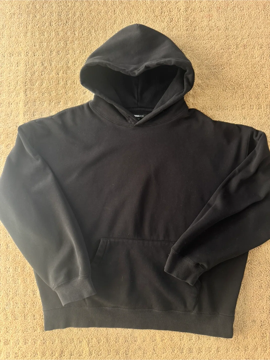 NovaMEN Black Hoodie - Size M thumbnail