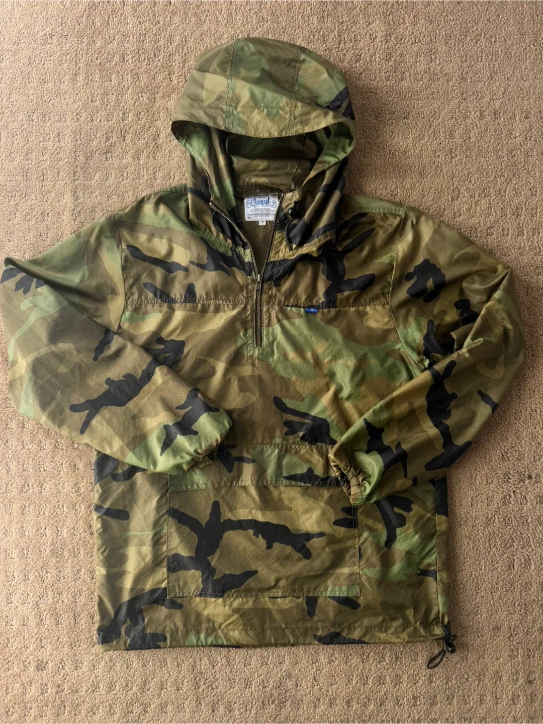 Columbia Camo Pullover Jacket - Size M thumbnail